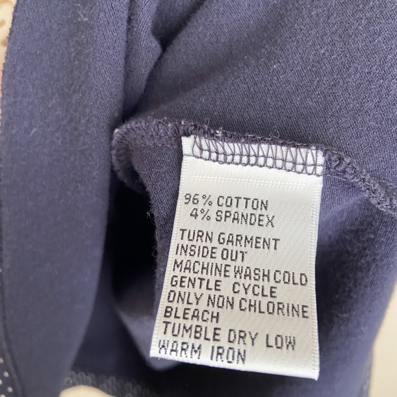 Talbots Navy Polka Dot Dress - Picture 5 of 7